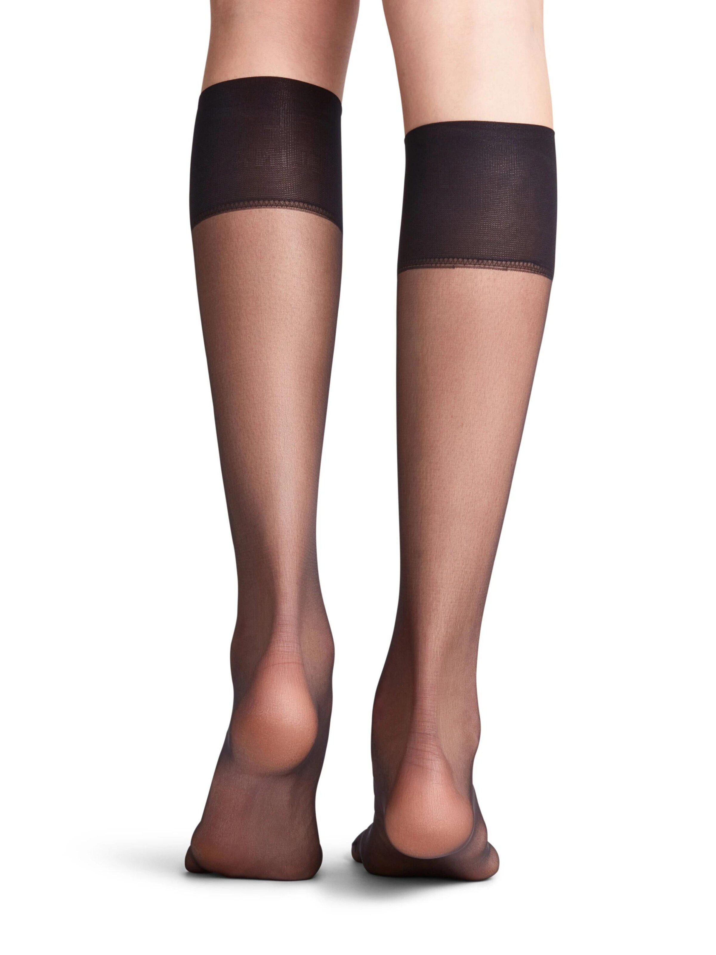 FALKE Overknee Strümpfe 'Shelina'‌ in Schwarz
