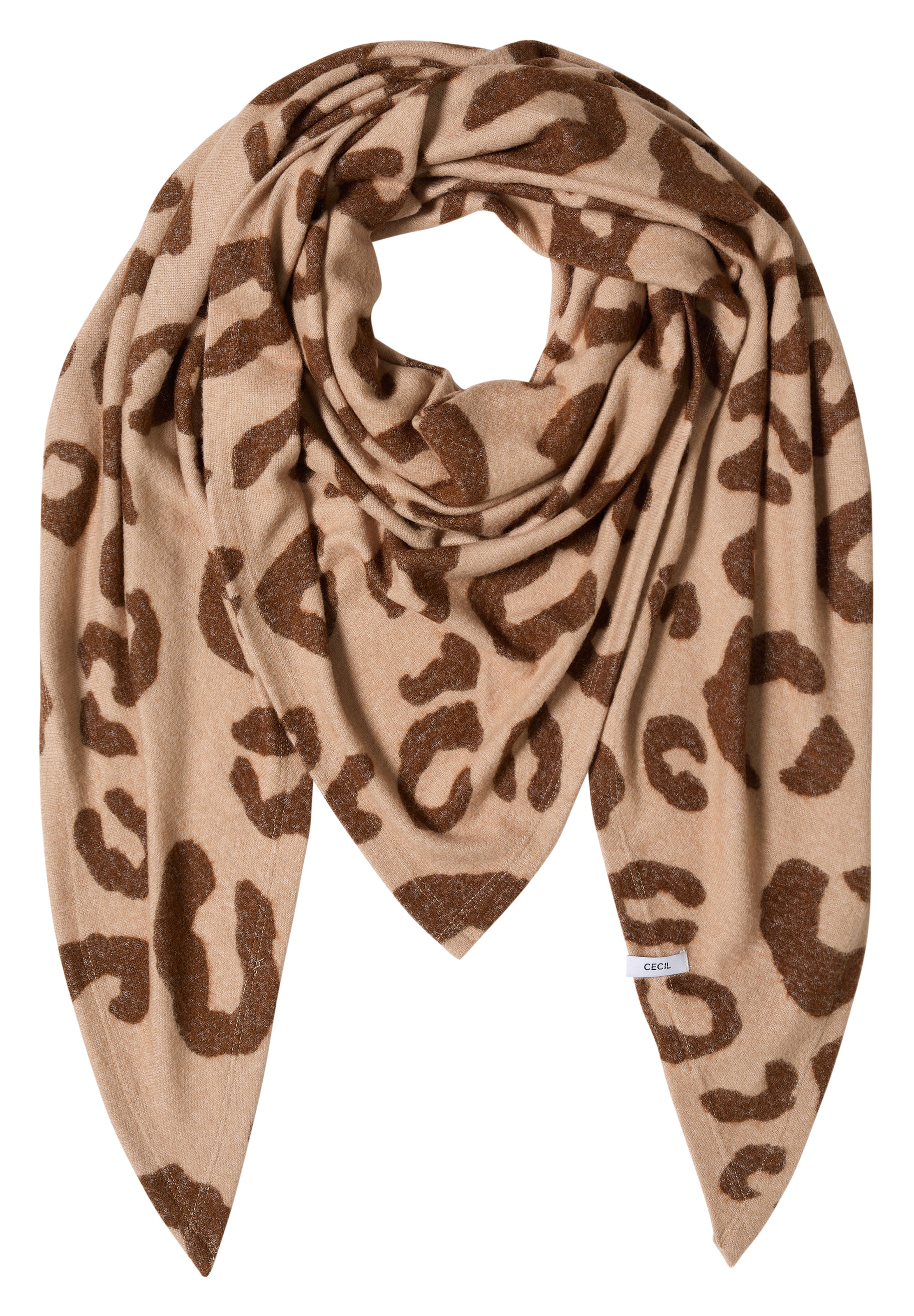 CECIL Wrap in Beige: front