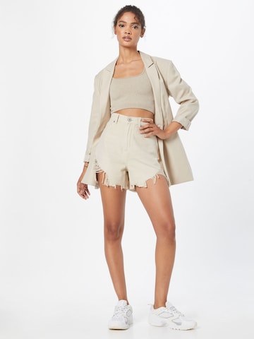 American Eagle Regular Дънки в бежово