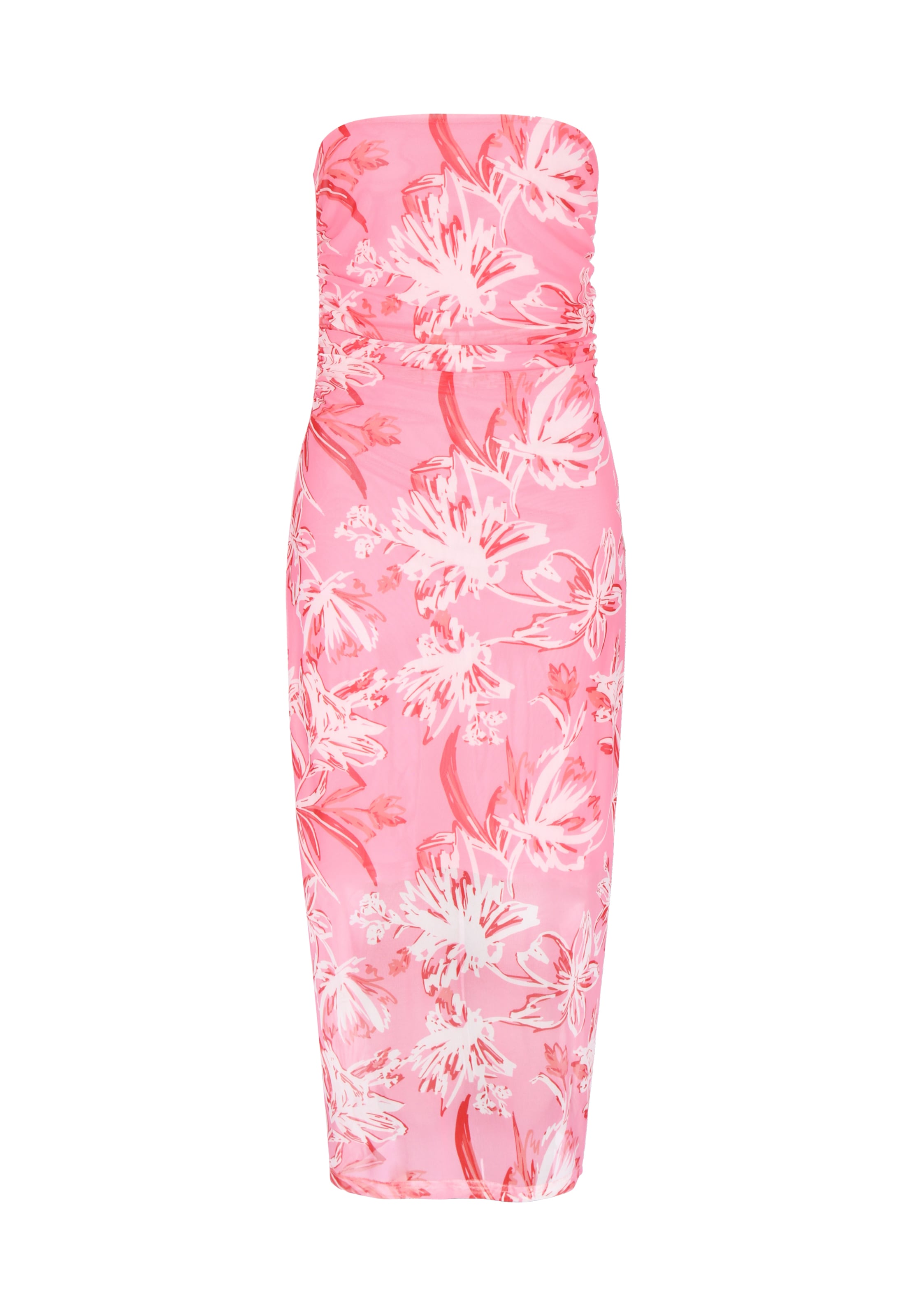 IZIA Dress in Pink: front