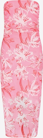 Robe IZIA en rose : devant