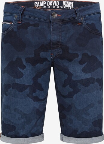 CAMP DAVID Regular Jeans in Blue: front