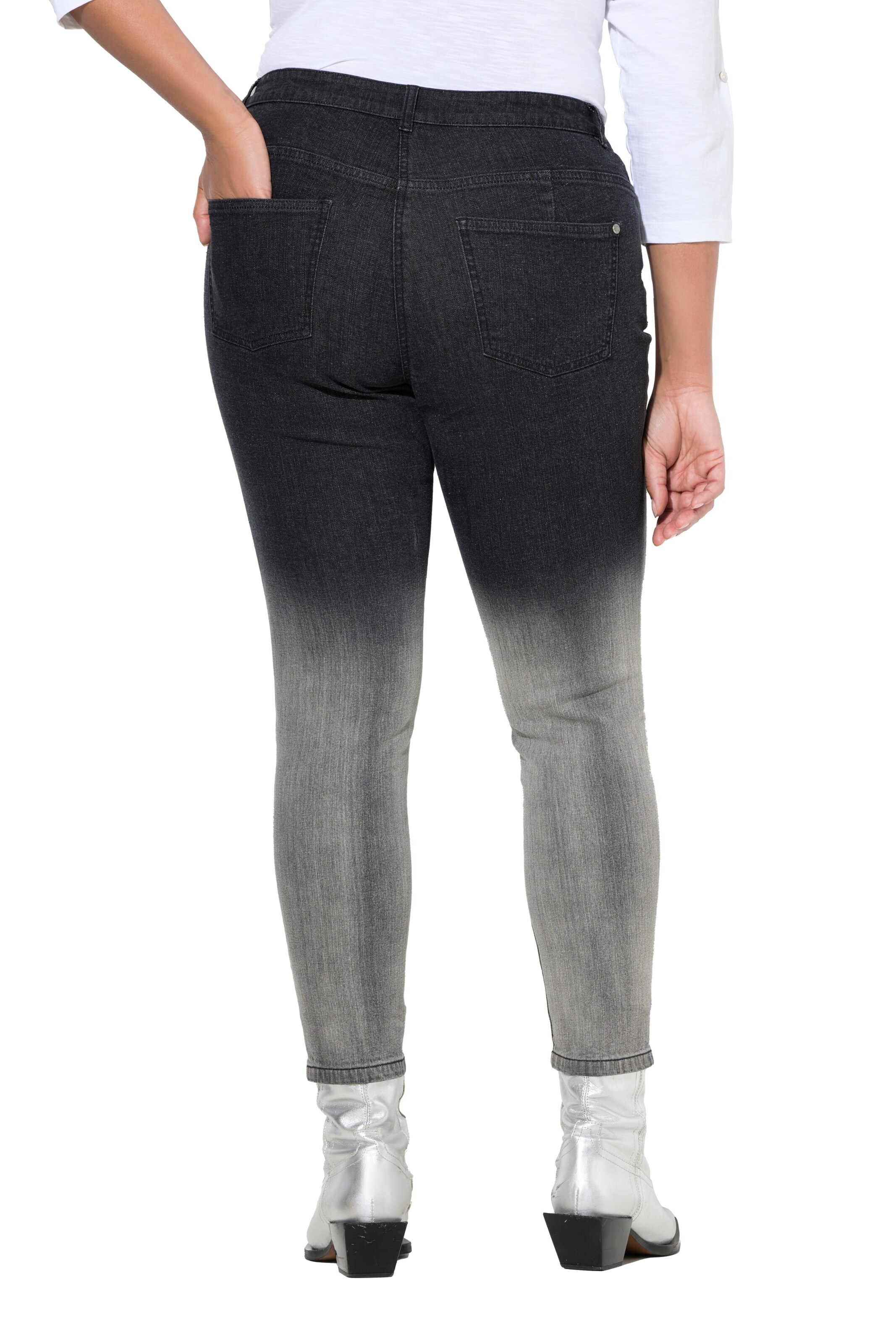 Angel of Style Slimfit Jeans in Zwart
