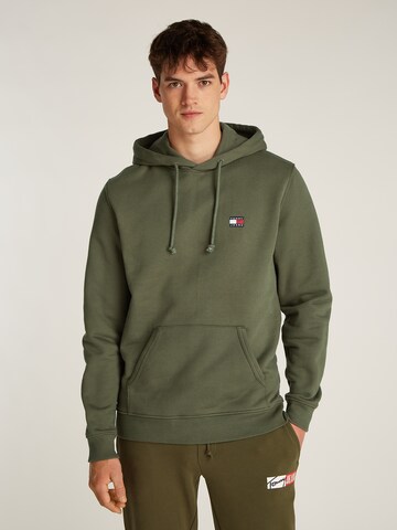 Tommy Jeans Μπλούζα φούτερ σε πράσινο: μπροστά