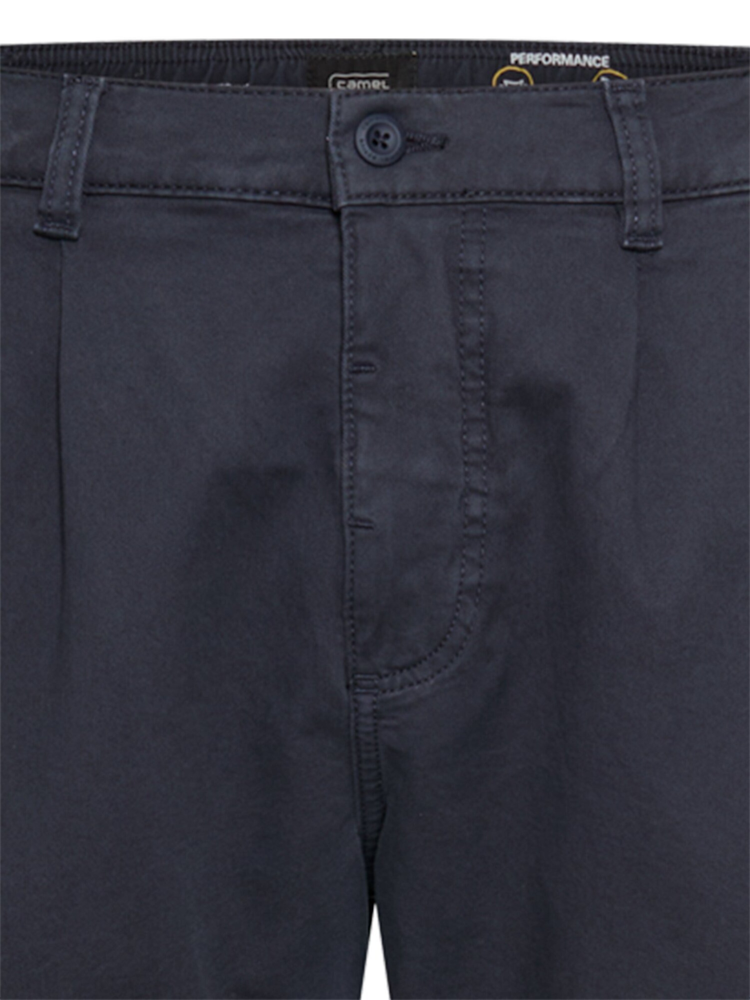 CAMEL ACTIVE - Loosefit Pantalón plisado en azul