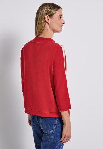 STREET ONE Sweatshirt in Red