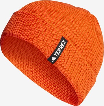 ADIDAS TERREX Athletic Hat in Orange: front