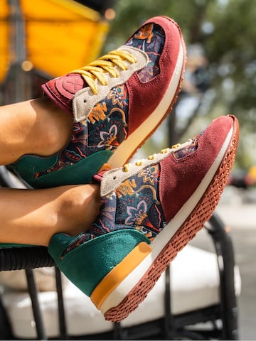 inkkas Sneakers laag 'Yuuki' in Bruin
