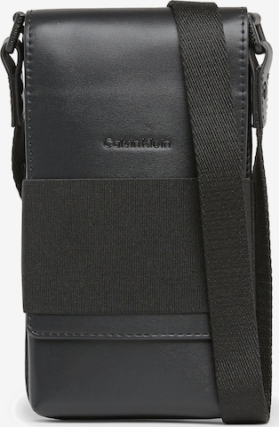 Calvin Klein Smartphonehoesje in Zwart: voorkant
