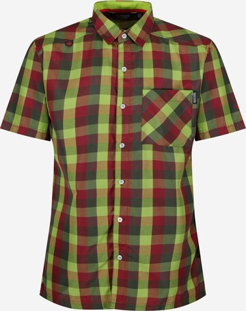 REGATTA Athletic Button Up Shirt 'Kalambo III' in Green: front