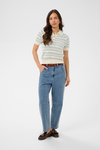 SAINT TROPEZ Sweater 'SZRosetta' in Blue