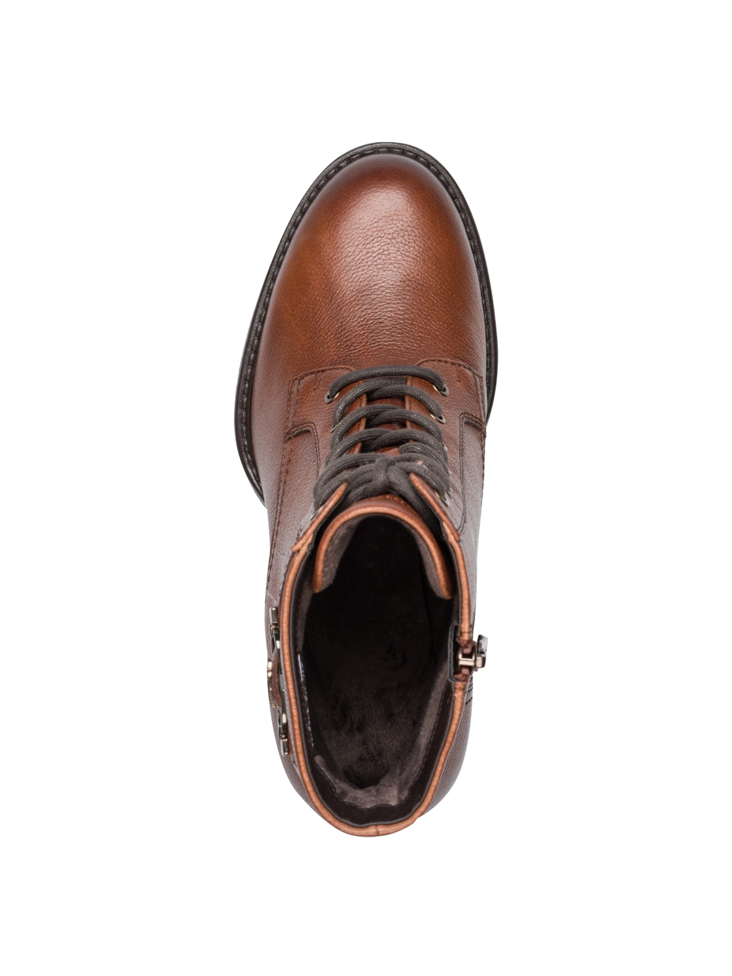 Bottines à lacets Tamaris en marron