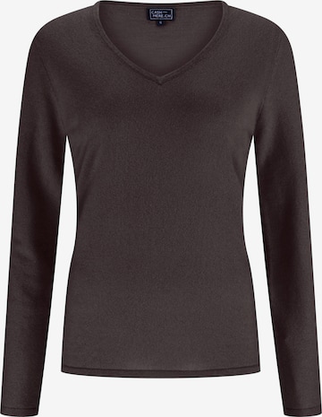 Pullover di CASH-MERE.CH in marrone: frontale