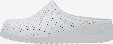 BERKEMANN Clogs 'Tec-Pro-Thordu' in White: front