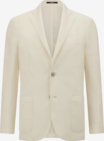 Boggi MilanoRegular Fit Sako - bež boja: prednji dio