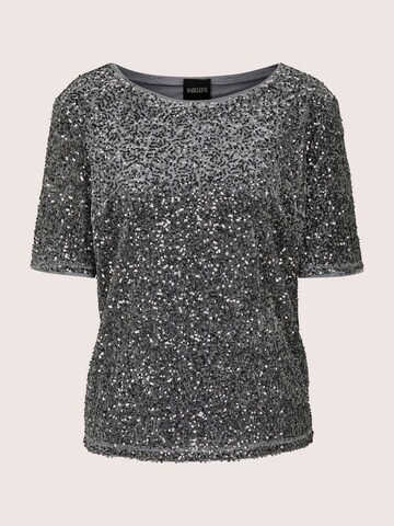MADELEINE Shirt in Grau: Vorderseite