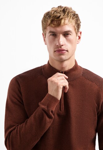 No Excess Sweater in Brown
