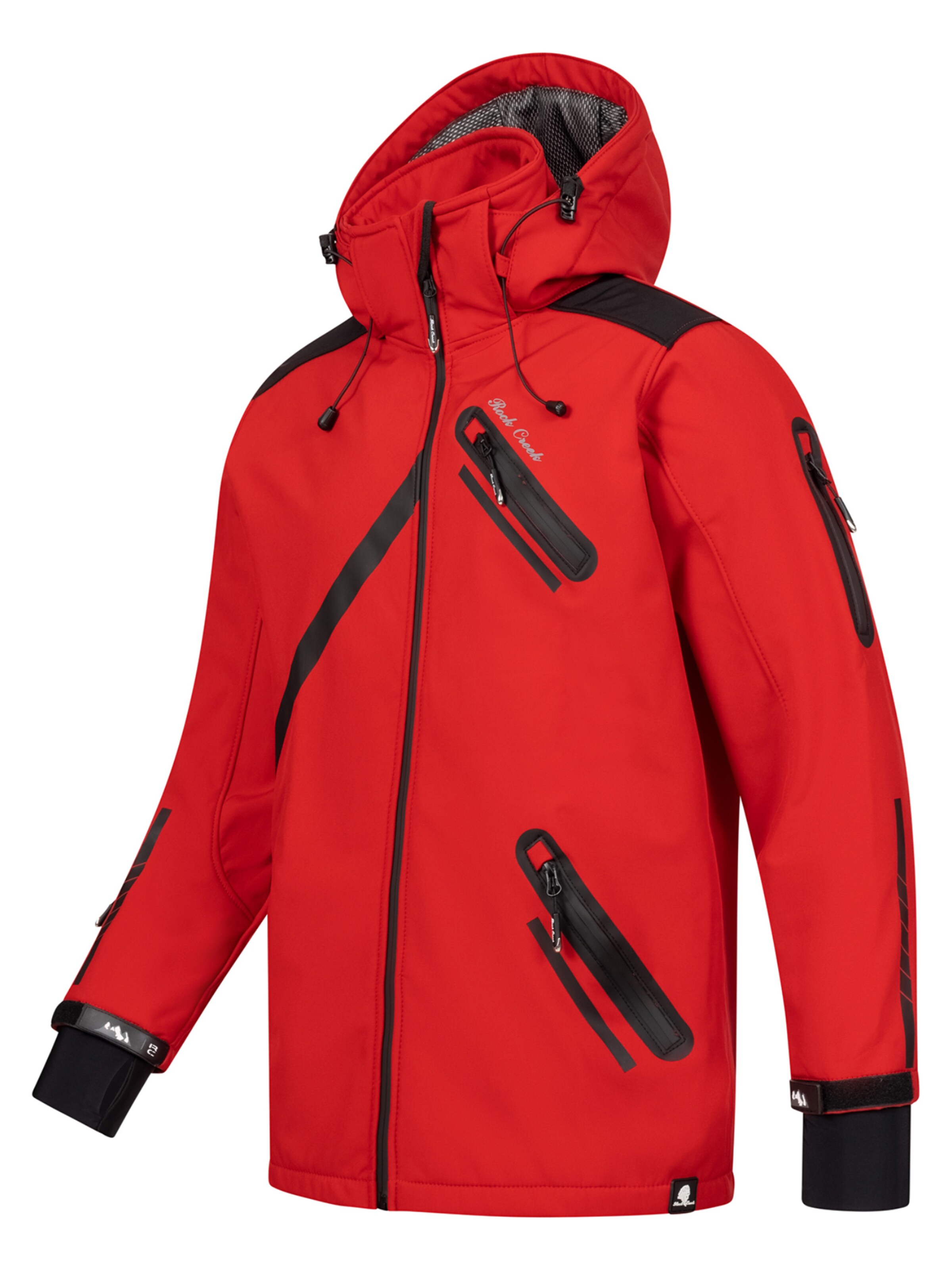 Rock Creek Outdoorjacke in Rot
