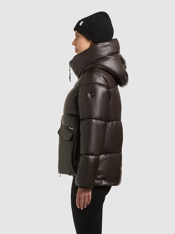 khujo Jacke 'Aurora2' in Braun