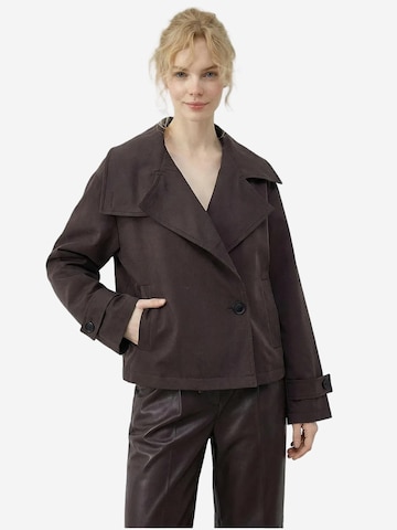 Bianco Lucci Between-seasons coat in Brown