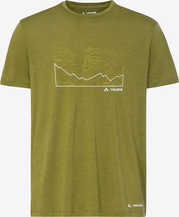 VAUDE Shirt 'Tekoa' in Green: front