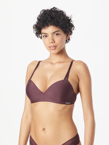 Calvin Klein Underwear T-skjorte BH i lilla: forside