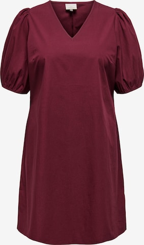 ONLY Carmakoma Kjole 'Lina' i rød: forside