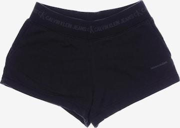 Calvin Klein Jeans Shorts in S in Black: front