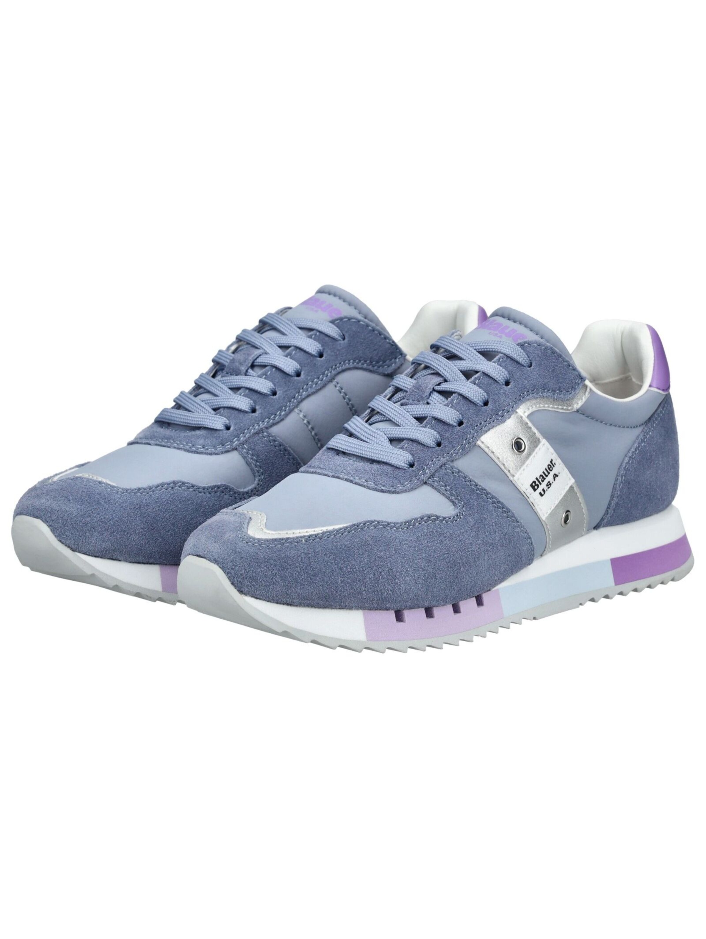 Baskets basses Blauer.USA en bleu