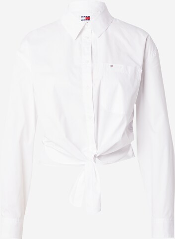 Chemisier TOMMY HILFIGER en blanc : devant