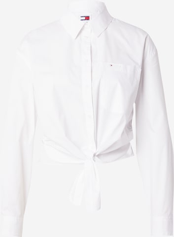 Chemisier TOMMY HILFIGER en blanc : devant