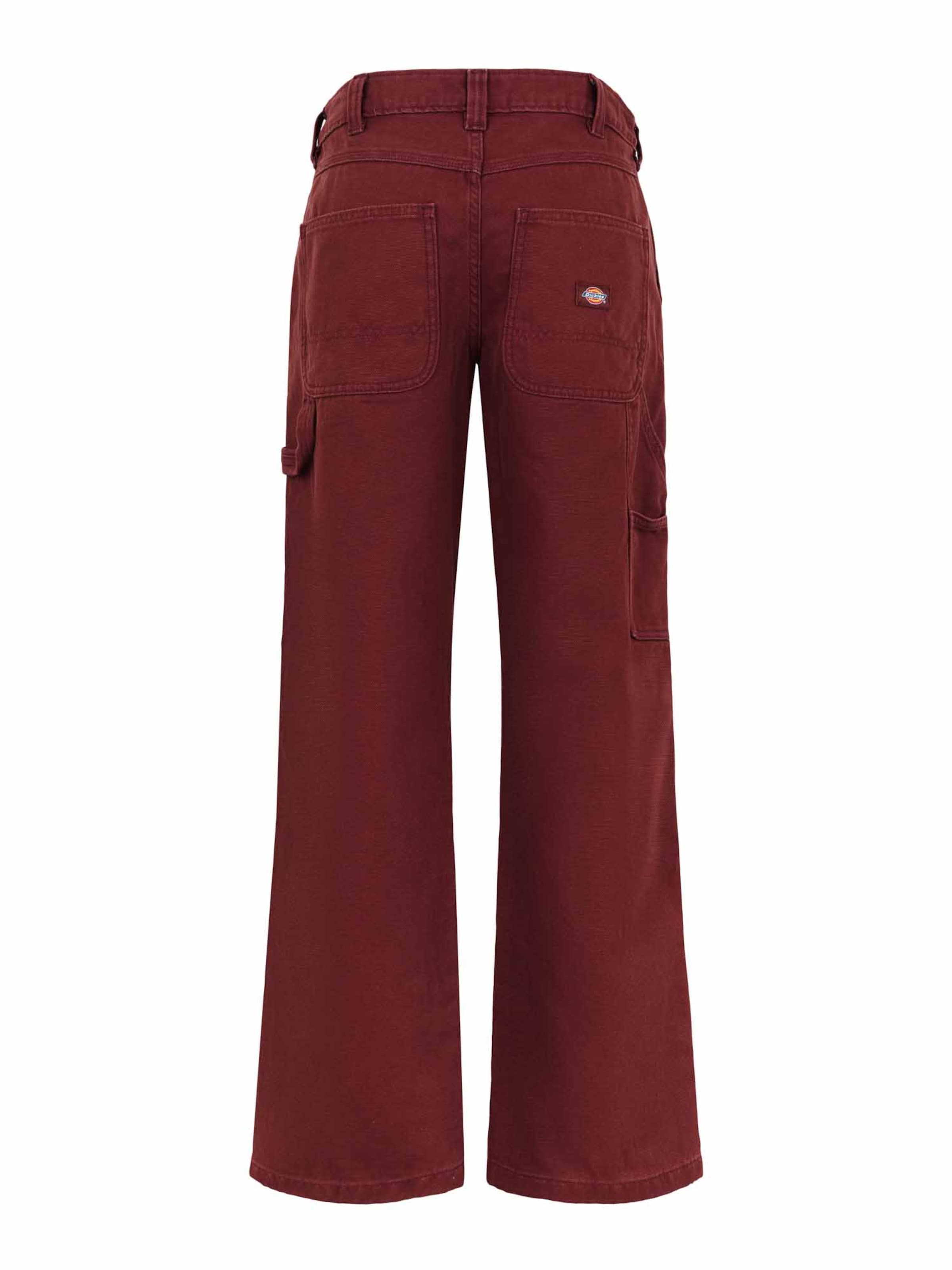 DICKIES Свободный крой Штаны 'Carpenter' в Коричневый