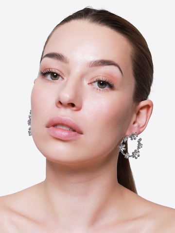 Heideman Ohrringe 'Fiaara' in Silber: Vorderseite