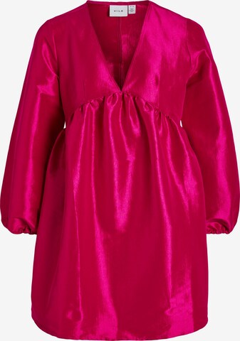 Robe 'WIDY' VILA en rose : devant