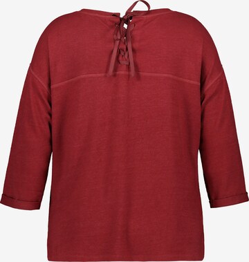 Ulla Popken Sweatshirt in Red