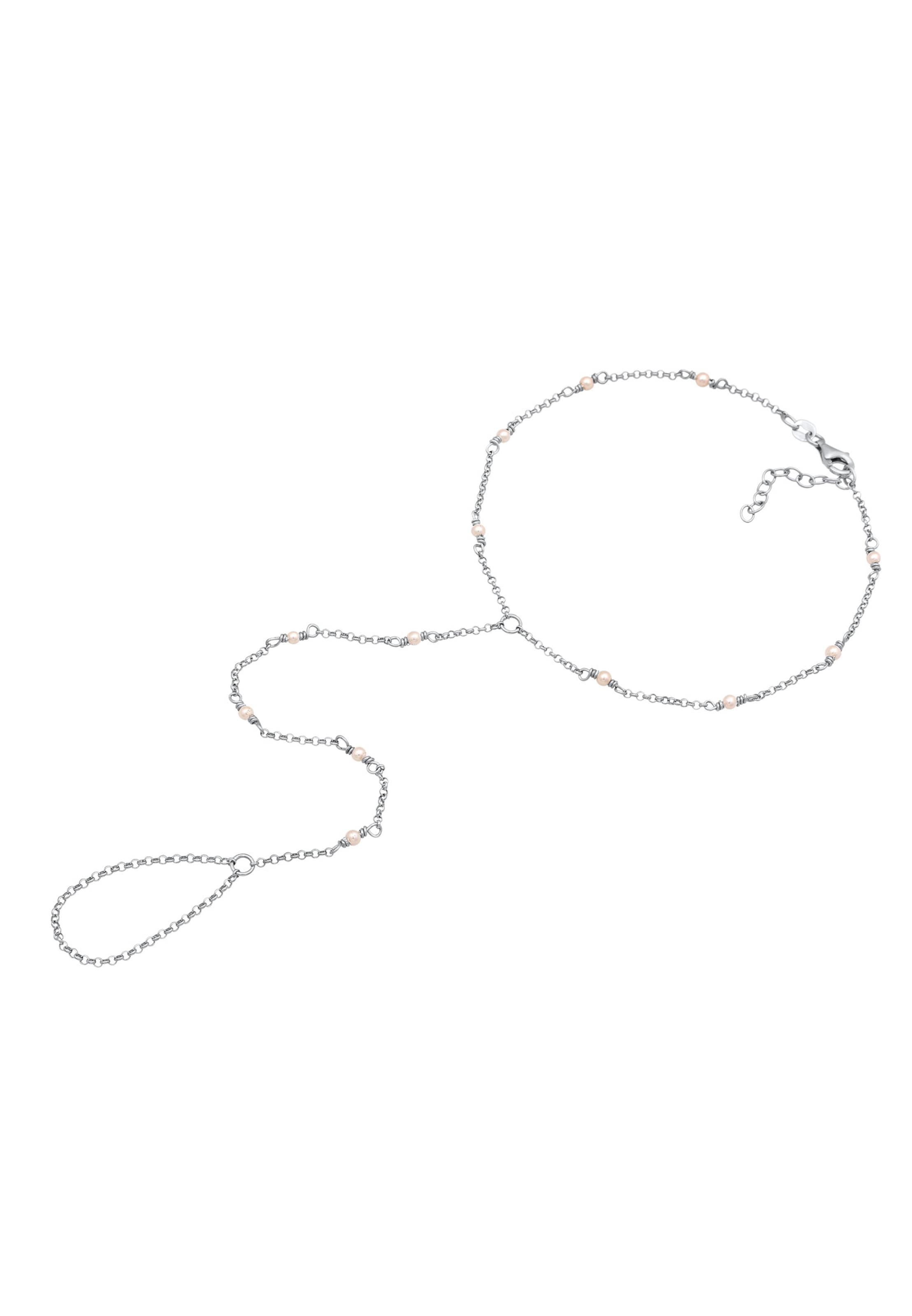 ELLI Fußschmuck in Silber