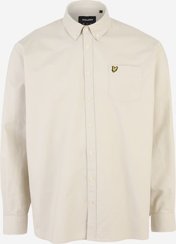 Lyle & Scott Big&Tall Regular Fit Skjorte i beige: forside