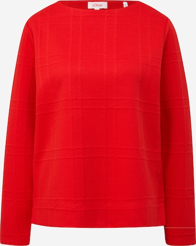 s.Oliver Sweatshirt in Fire red, Item view