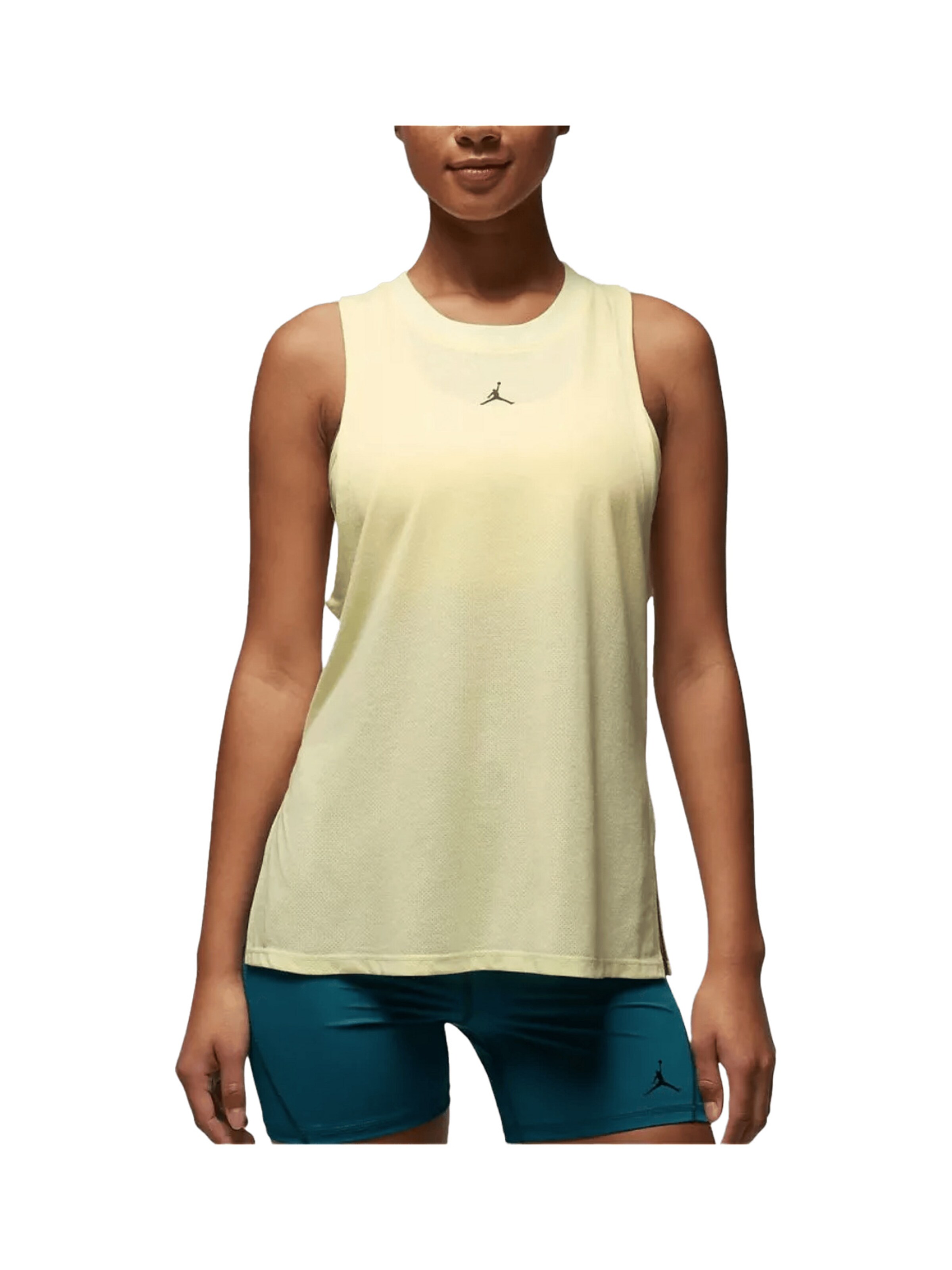 Jordan Sporttop 'DIAMOND' in Grün: Vorderseite