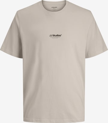 JACK & JONES T-Shirt 'JJESOHO' in Beige: Vorderseite