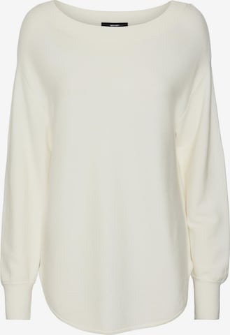 VERO MODA Pullover 'NANCY' in Weiß: Vorderseite