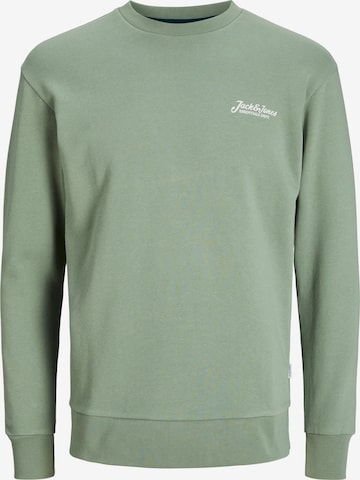JACK & JONES Tréning póló 'JJBeau' - zöld: elől