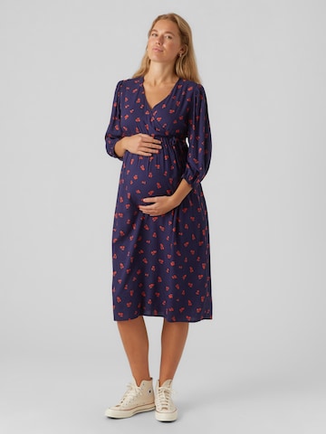 MAMALICIOUS Kleid 'Raita' in Blau