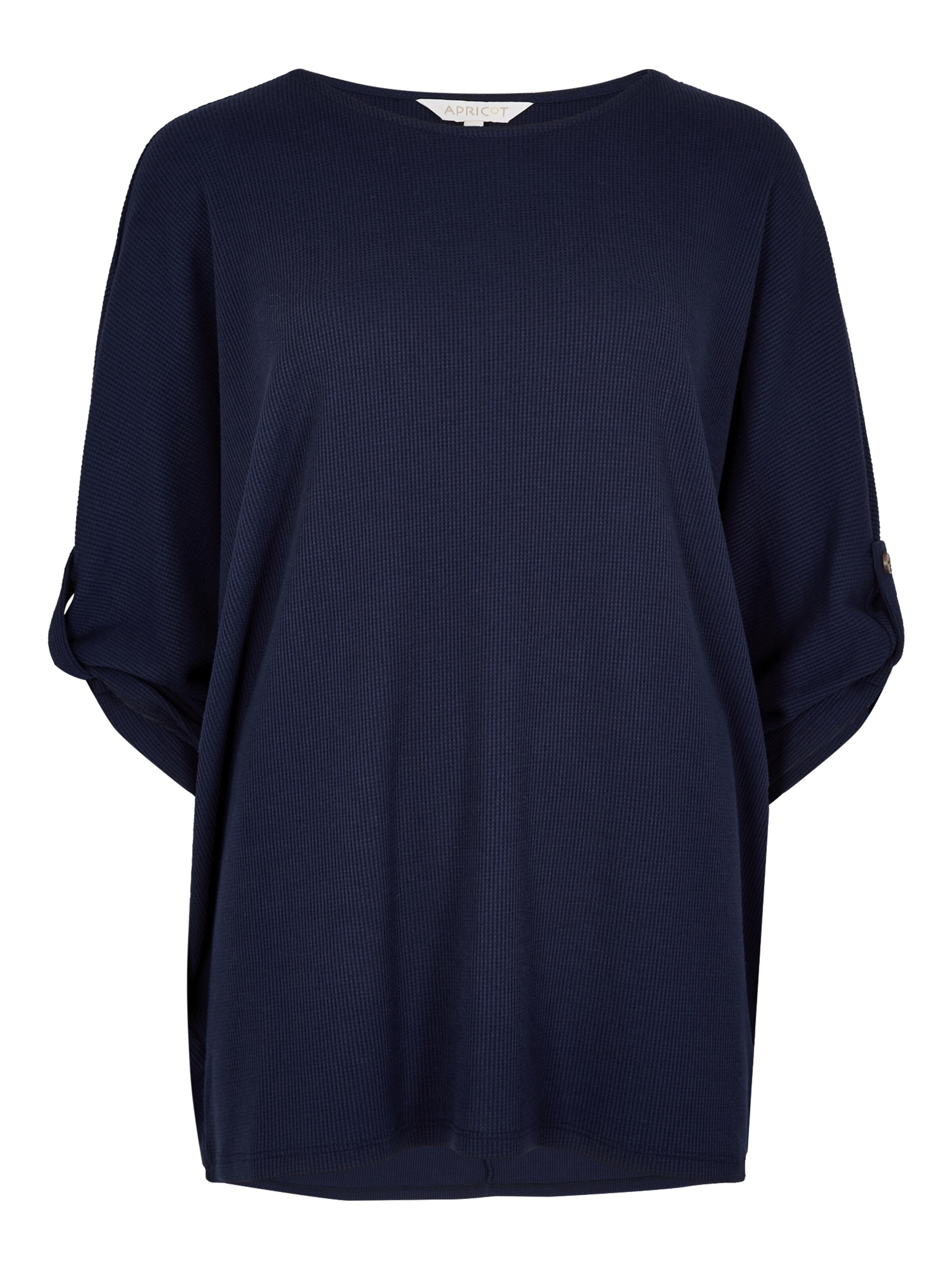 Apricot Blouse in Blue: front