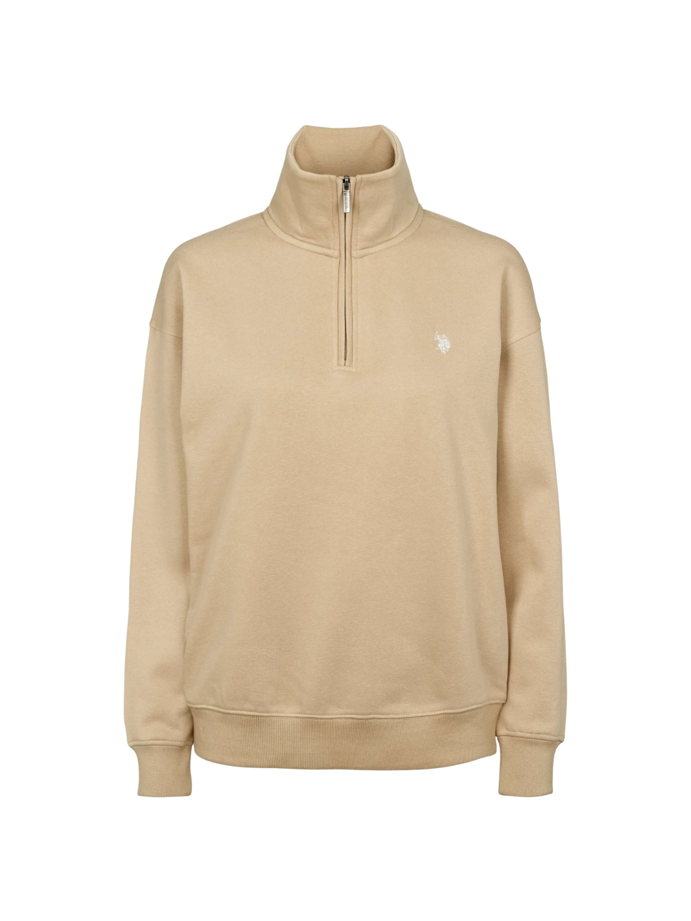 U.S. POLO ASSN. Neulepaita ' Katie ' värissä beige: etupuoli