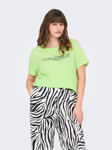 ONLY Carmakoma Shirt 'CARARNA' in Green: front