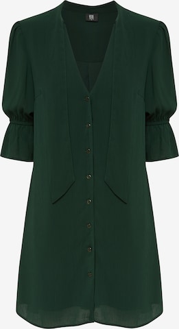 Robe 'VERONA' REUX en vert : devant