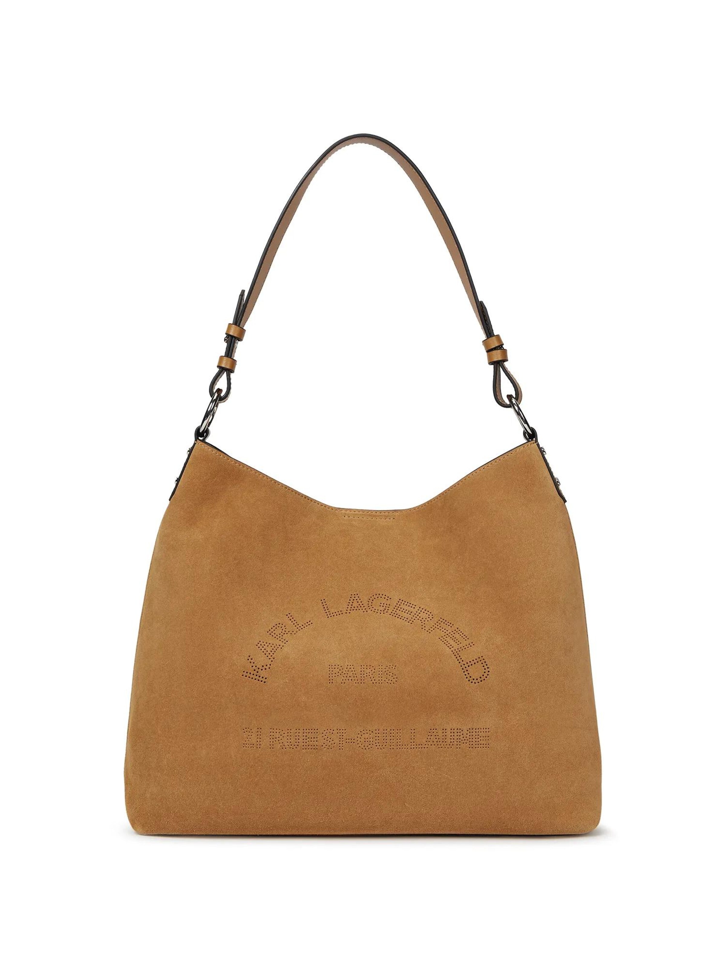 Karl Lagerfeld Shopper 'K/Daily' in Bruin: voorkant