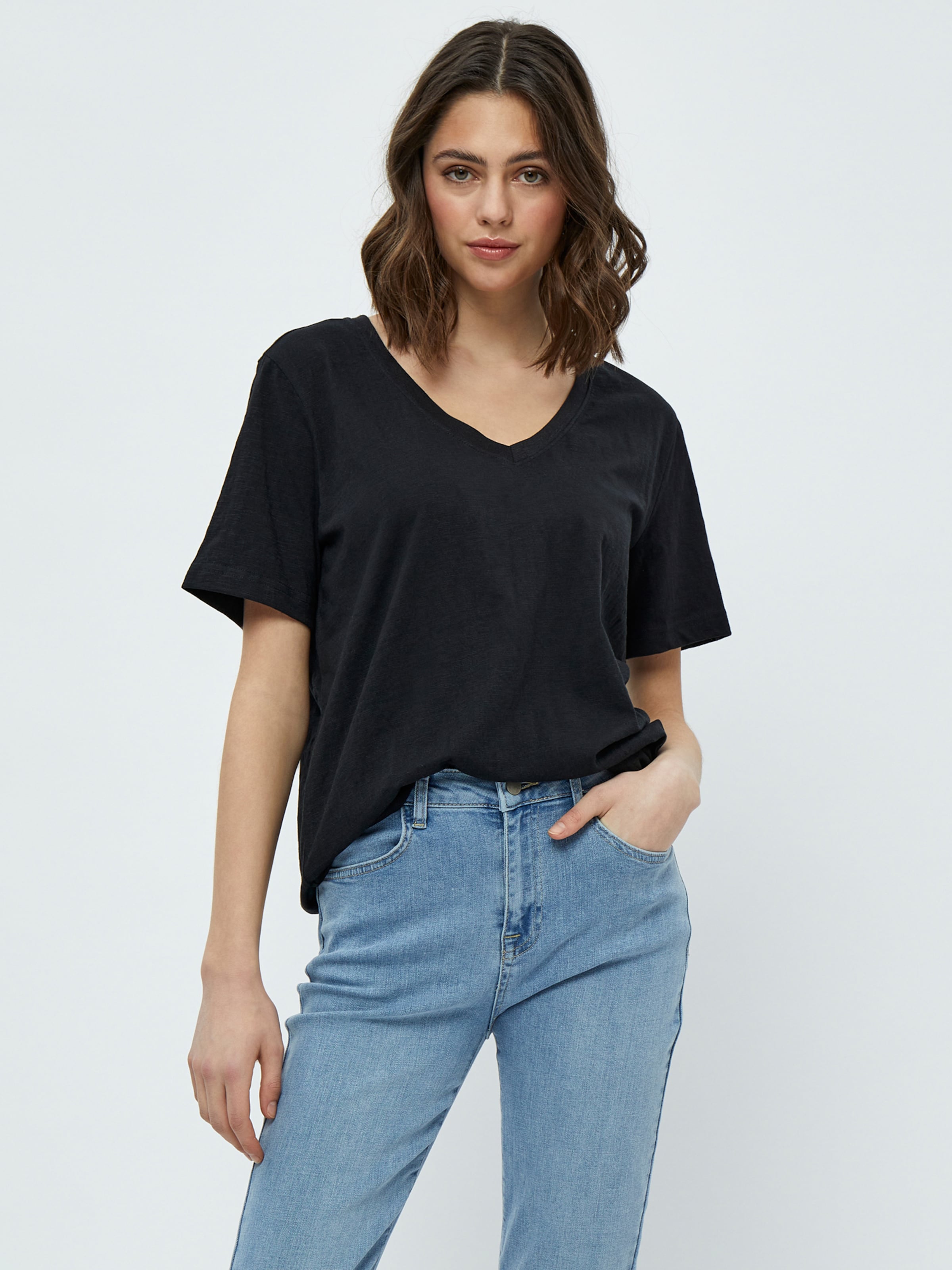 T-shirt 'Leti' minus en noir