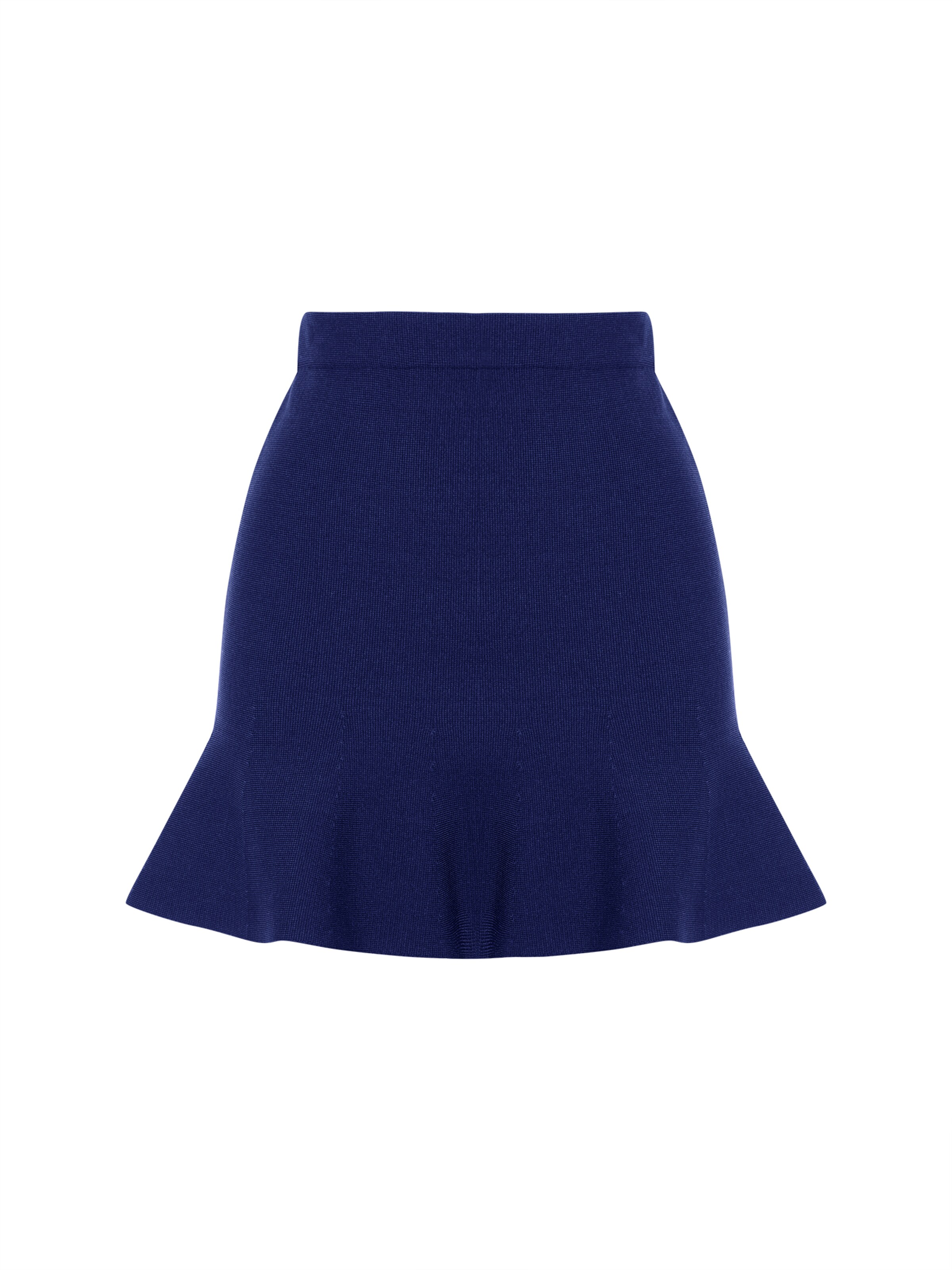Tussah Skirt 'LIDIA' in Blue: front